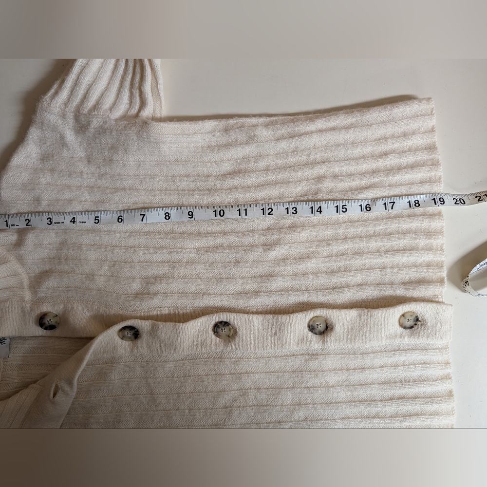 Madewell Ribbed Wool Cardigan Sweater - Picture 7 of 8